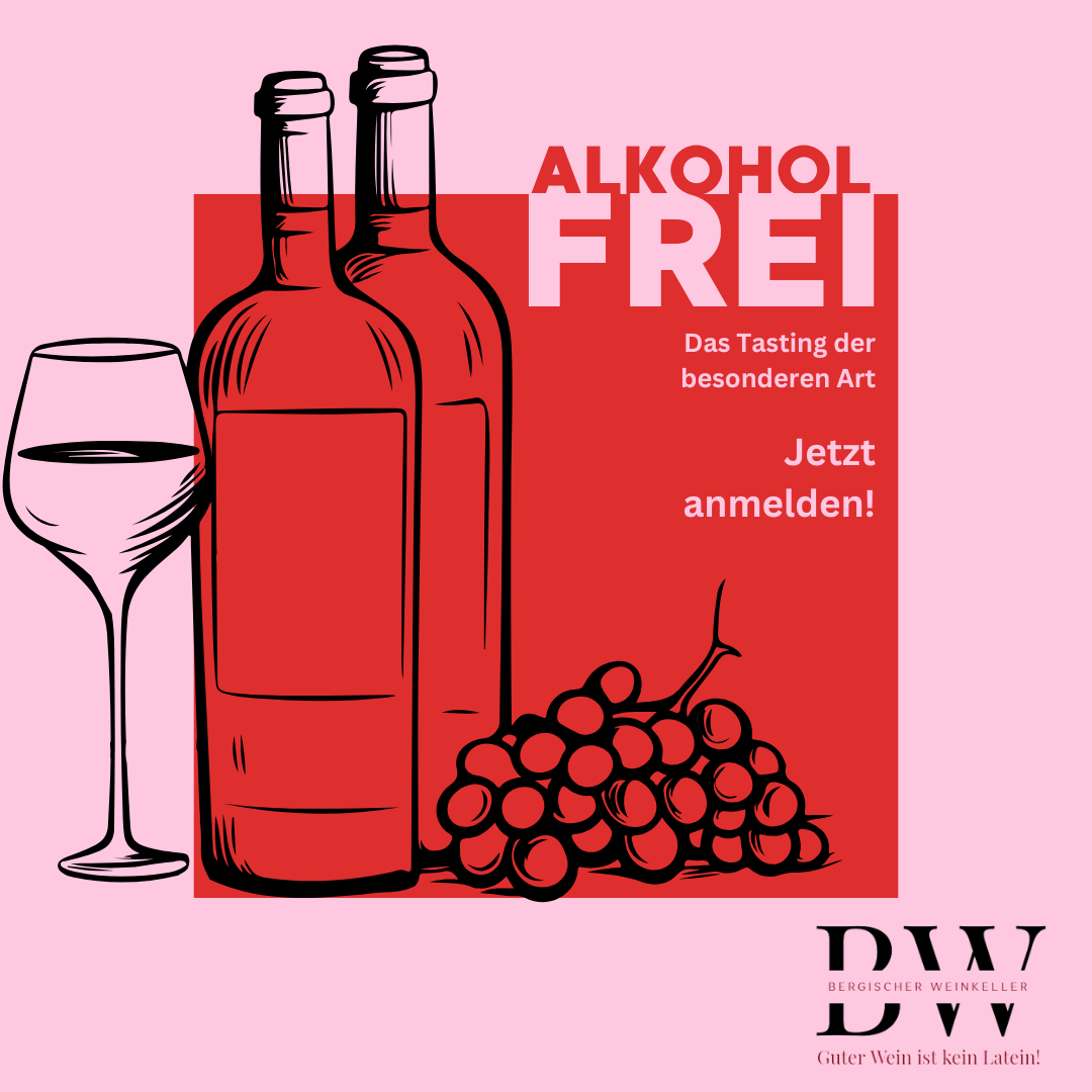 Alkoholfreies Wein-Tasting 06.06.2026 im Bergischem Weinkeller Leverkusen
