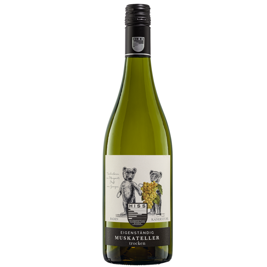 Muskateller vom Weingut Hiss 0,75l Trocken