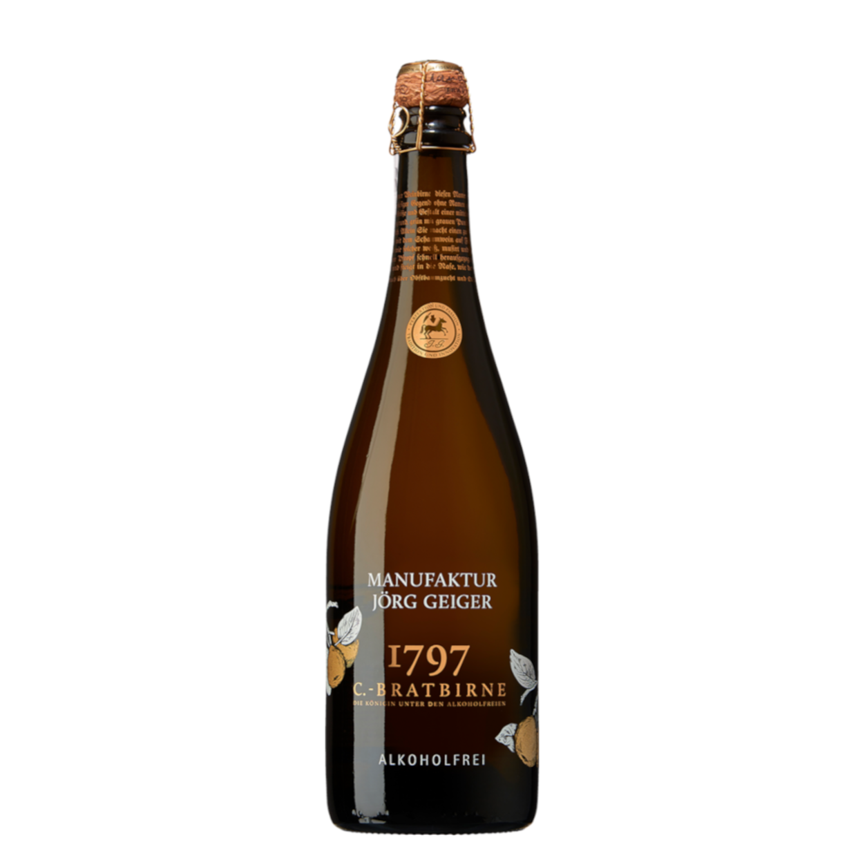 Champagner-Bratbirne von Manufaktur Jörg Geiger 1,5l alkoholfrei