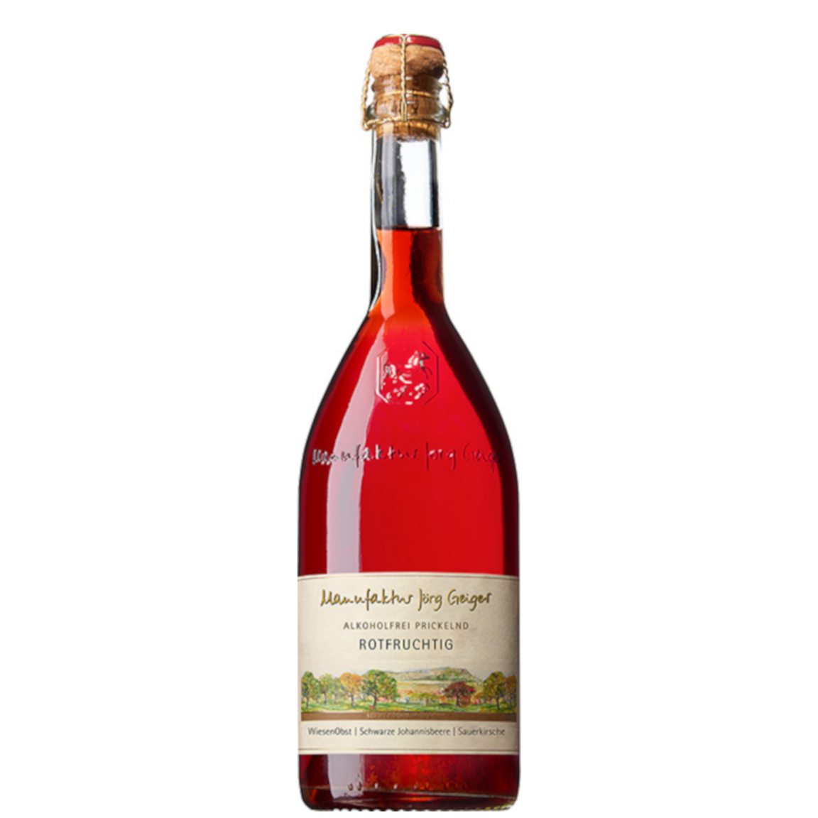 Rotfruchtig von Manufaktur Jörg Geiger - alkoholfrei 0,75l