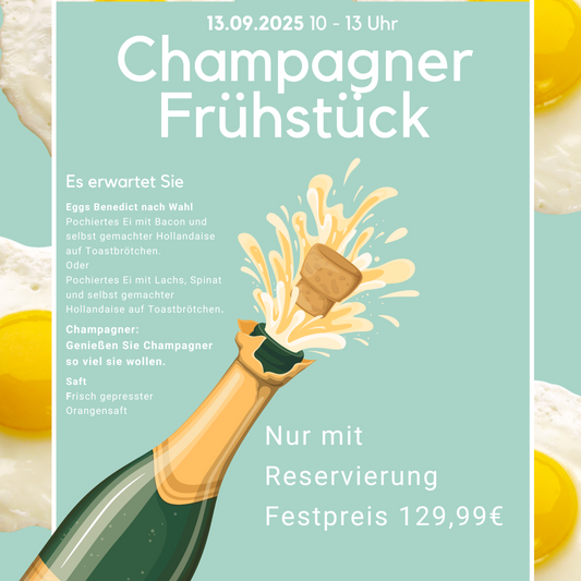 Champagner Frühstück 13.09.2025