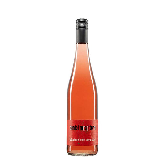 Rhabarber spritz vom Weingut Daniel Mattern