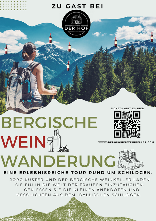 Bergische Weinwanderung mit Jörg Küster und Der Hof am 12.September.2025