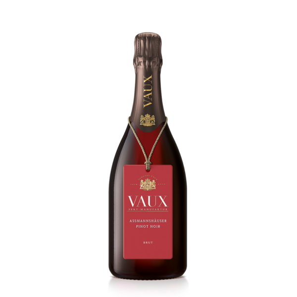 Assmannshäuser Pinot Noir von der Sektmanufaktur Schloss Vaux 0,75l Brut